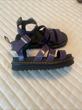 Dr Martens purple sandals ladies Size 9